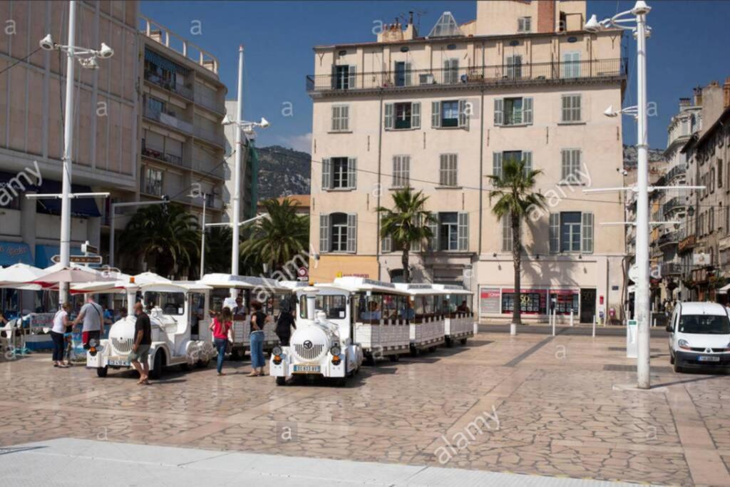 Lovely T2 sur Pont du Las proche Mer&SNCF Toulon Extérieur photo